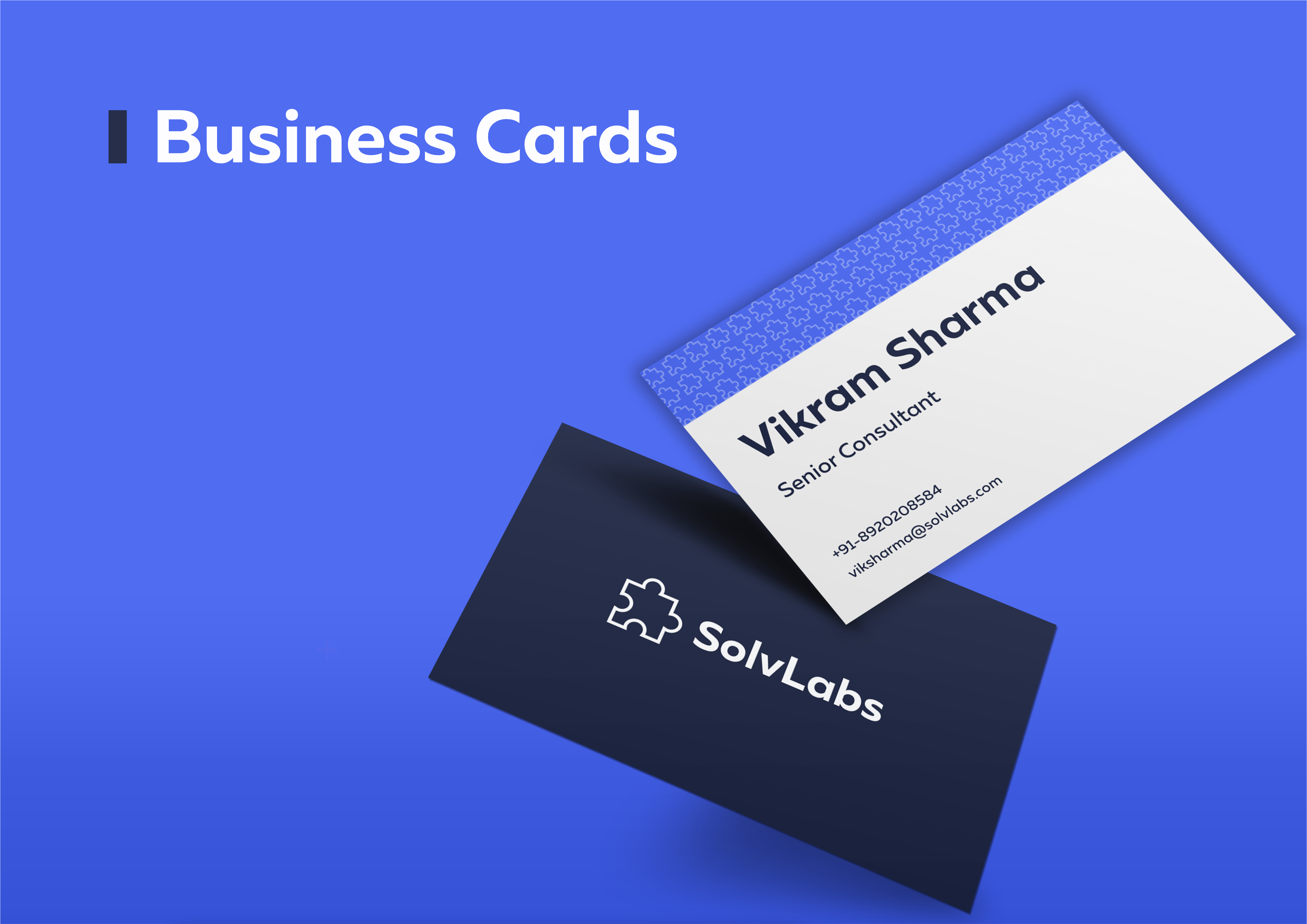 solvlabs business cards mockup